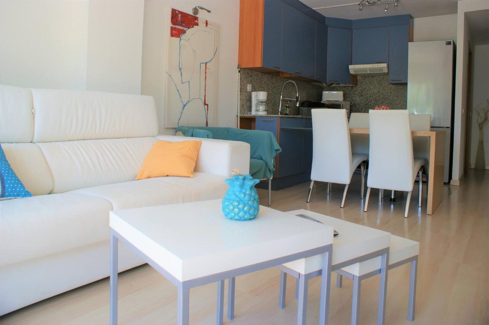 Precioso apartamento para 6 personas Roses Bagian luar foto