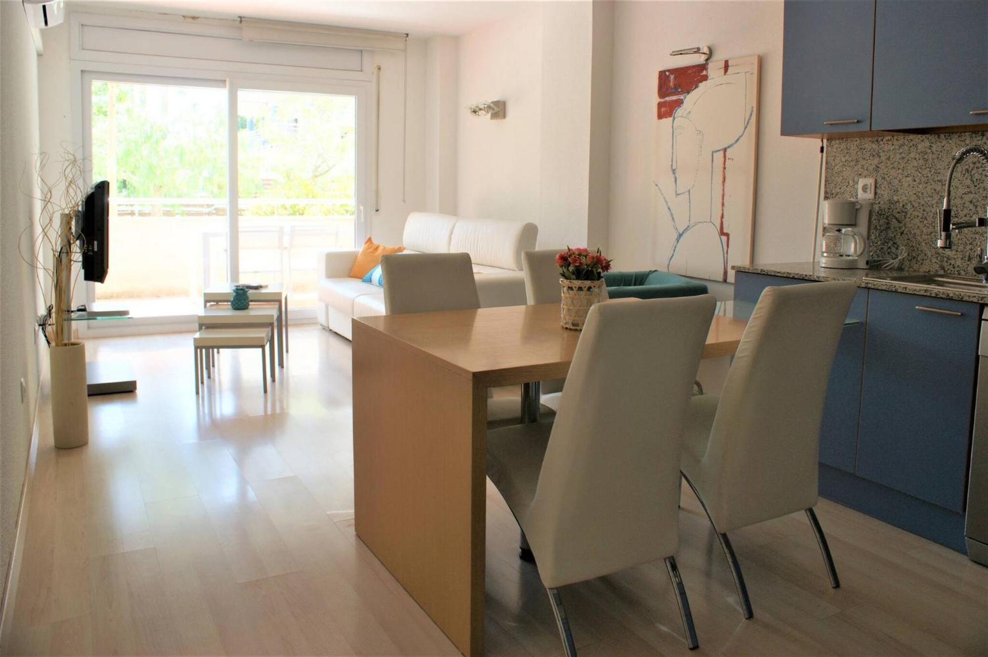 Precioso apartamento para 6 personas Roses Bagian luar foto