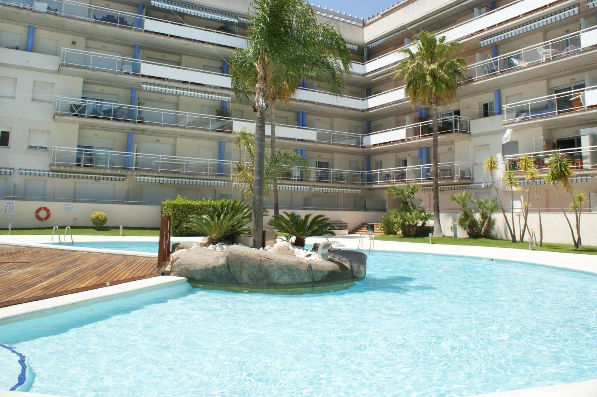 Precioso apartamento para 6 personas Roses Bagian luar foto