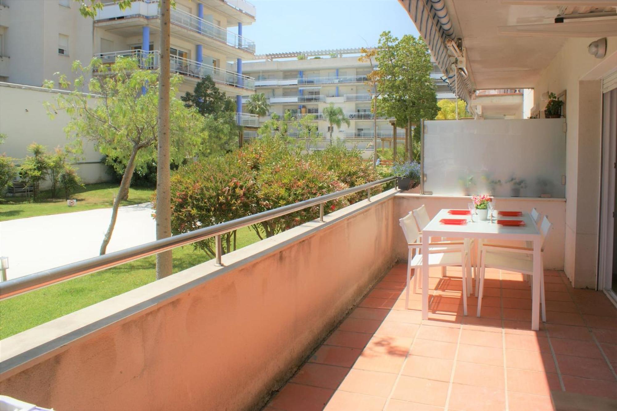 Precioso apartamento para 6 personas Roses Bagian luar foto