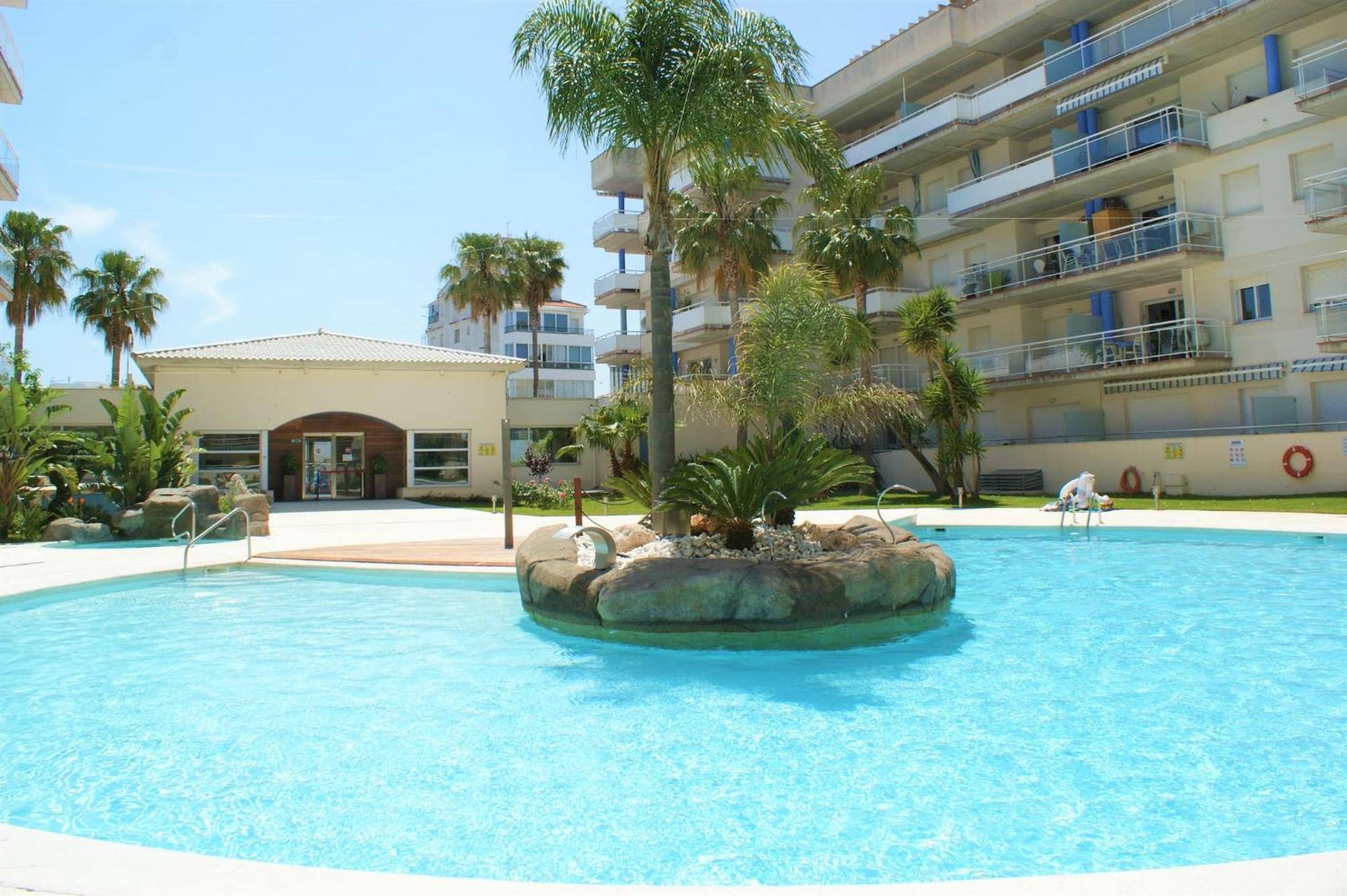 Precioso apartamento para 6 personas Roses Bagian luar foto